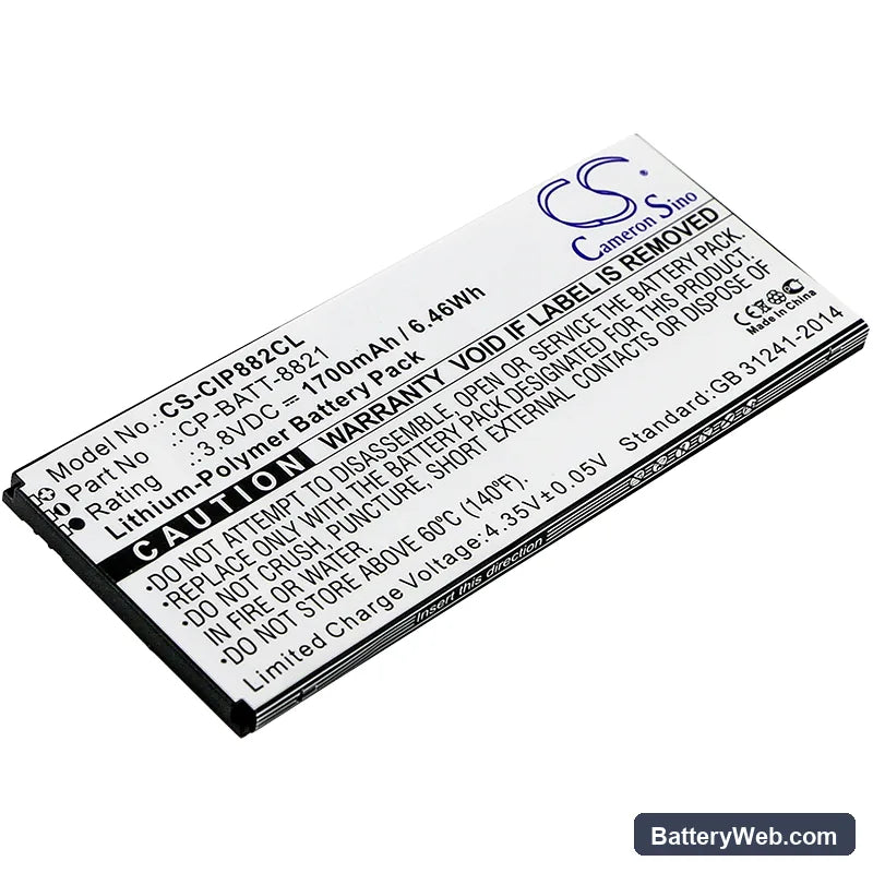 Cisco CP-8821-EX-K9-BUN Replacement Battery, 3.8V, 1700mAh, Li-Polymer 1