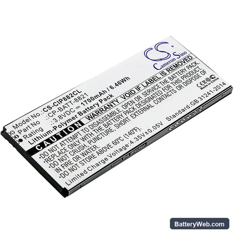 Cisco CP-8821-EX-K9-BUN Replacement Battery, 3.8V, 1700mAh, Li-Polymer 1
