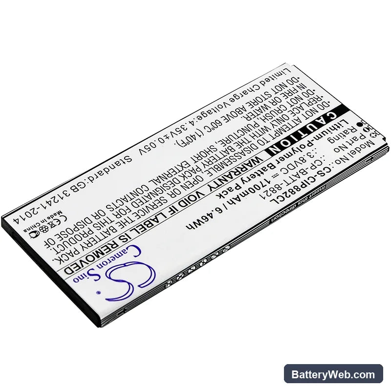 Cisco CP-8821-EX-K9-BUN Replacement Battery, 3.8V, 1700mAh, Li-Polymer 2