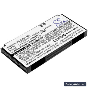 Cisco CCP-MIC-WRLS-S-US Replacement Battery, 3.7V, 500mAh, Li-Polymer 1