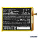 Cricket Dream 5G Replacement Battery, 3.87V, 4600mAh, Li-Polymer 3