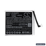 Cricket SN304AE Replacement Battery, 3.85V, 3900mAh, Li-Polymer 3