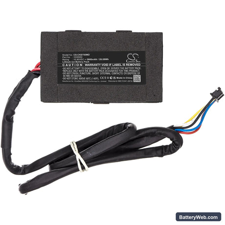 Medtronic SCD700 Replacement Battery, 10.8V, 2600mAh, Li-ion 3