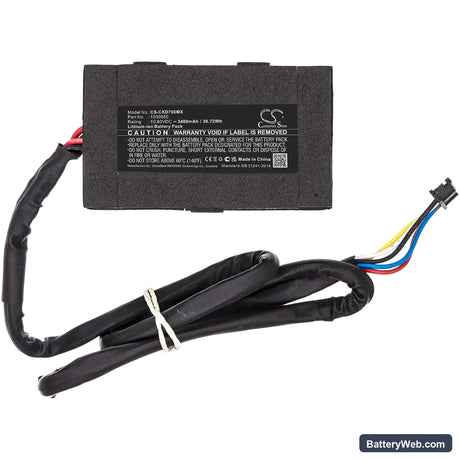Covidien Kendall SCD 700 Replacement Battery, 10.8V, 3400mAh, Li-ion 3