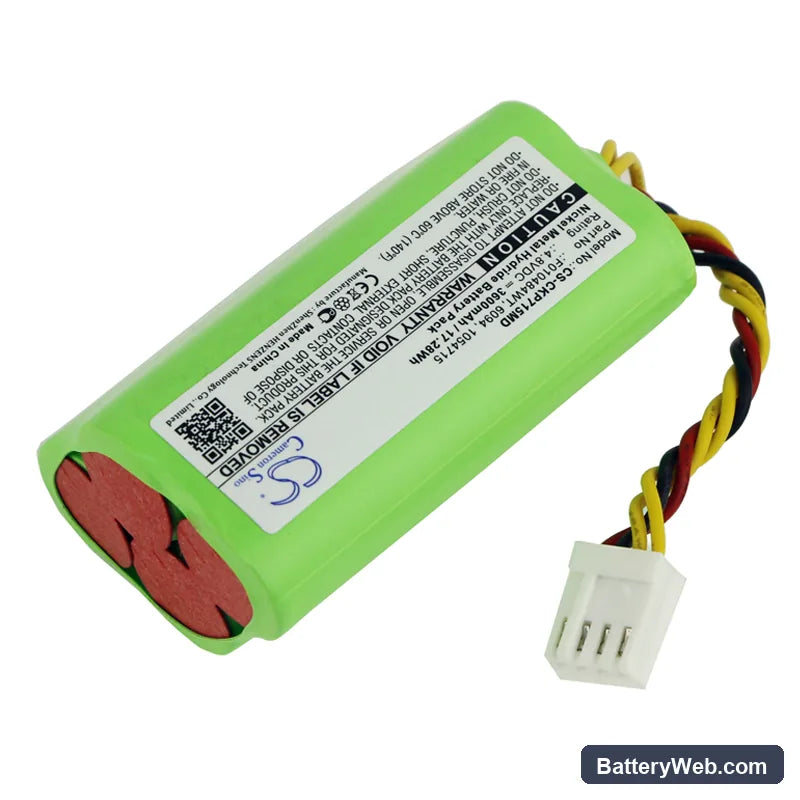 Covidien Kangaroo ePump Replacement Battery, 4.8V, 3600mAh, Ni-MH 2