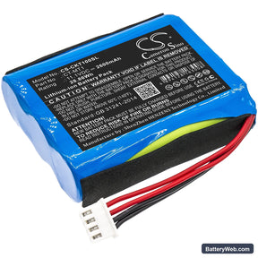 Clarke-Tech CT Triple Replacement Battery, 11.1V, 2600mAh, Li-ion 1