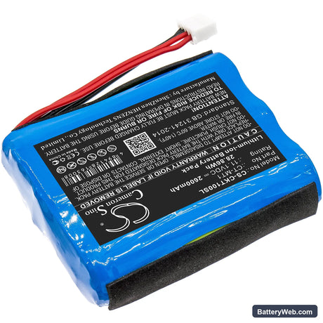 Clarke-Tech CT Triple Replacement Battery, 11.1V, 2600mAh, Li-ion 2