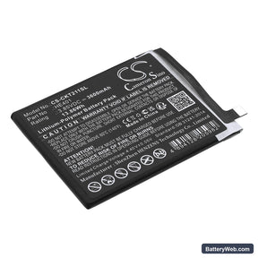 Cricket Splendor Replacement Battery, 3.85V, 3600mAh, Li-Polymer 1