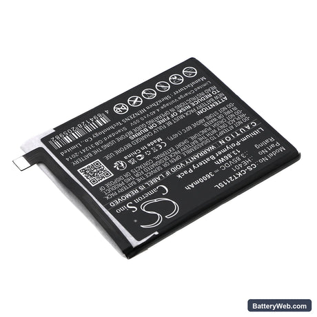Cricket Splendor Replacement Battery, 3.85V, 3600mAh, Li-Polymer 2