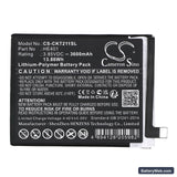 Cricket Splendor Replacement Battery, 3.85V, 3600mAh, Li-Polymer 3