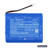 Clarke-Tech CT 2013 Replacement Battery, 11.1V, 2600mAh, Li-ion 3