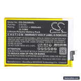Cricket Outlast Replacement Battery, 3.85V, 5800mAh, Li-Polymer 3