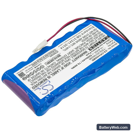 Charter Kontron Vitalogik 4500 Replacement Battery, 14.8V, 5200mAh, Li-ion 2