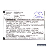 Columbia Omni-Heat Replacement Battery, 3.7V, 1700mAh, Li-ion 5