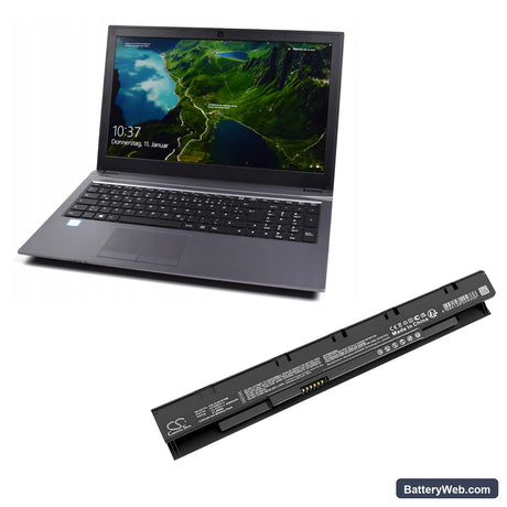 Clevo B1511(44587)(N751WU) Replacement Battery, 14.4V, 2200mAh, Li-ion 6
