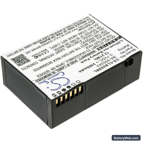 CipherLab CP55 Replacement Battery, 3.7V, 3300mAh, Li-ion 2