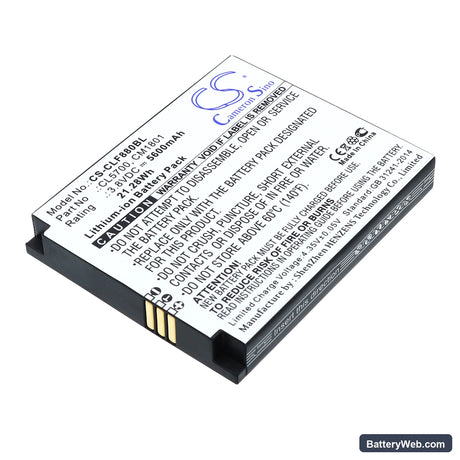 Cilico F880 Replacement Battery, 3.8V, 5600mAh, Li-ion 1