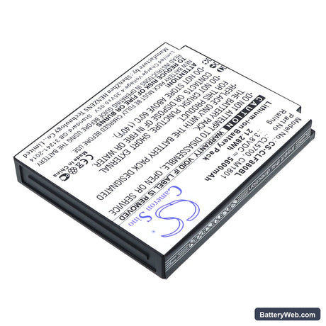 Cilico F880 Replacement Battery, 3.8V, 5600mAh, Li-ion 2