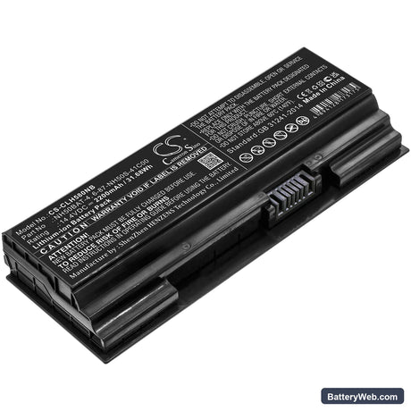 Systemax System76 Gazelle(gaze14) Replacement Battery, 14.4V, 2200mAh, Li-ion 1