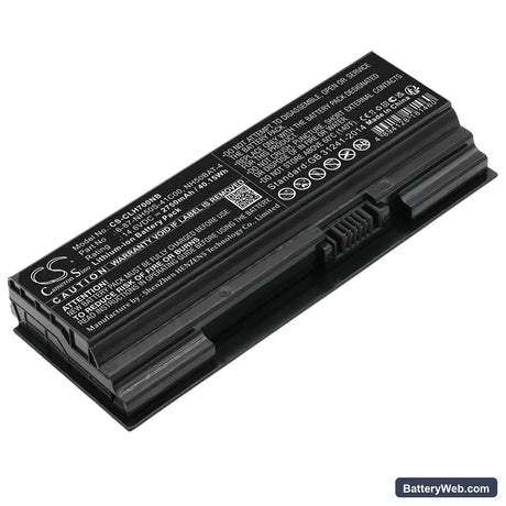 Gigabyte A7 X1 Replacement Battery, 14.6V, 2750mAh, Li-ion 1