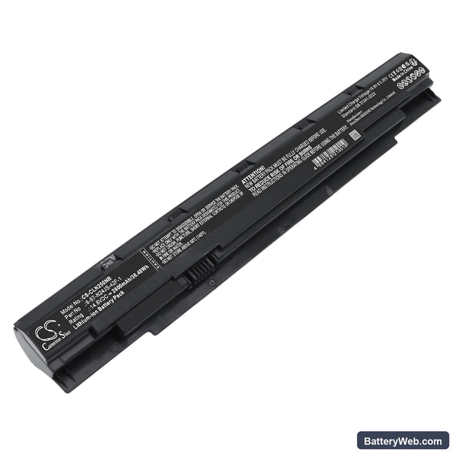 Schenker S406 Replacement Battery, 14.8V, 2600mAh, Li-ion 1