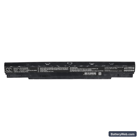 Schenker S406 Replacement Battery, 14.8V, 2600mAh, Li-ion 5
