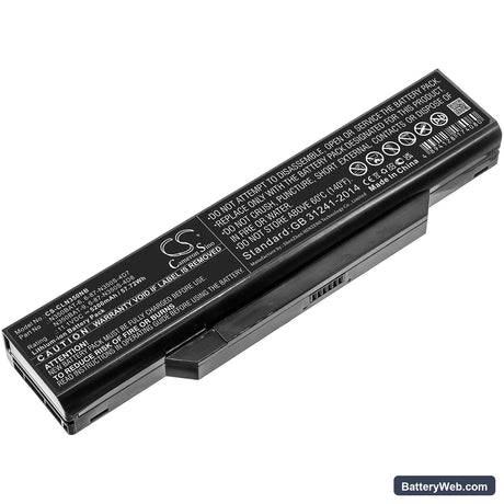 Clevo N350DV Replacement Battery, 11.1V, 5200mAh, Li-ion 1