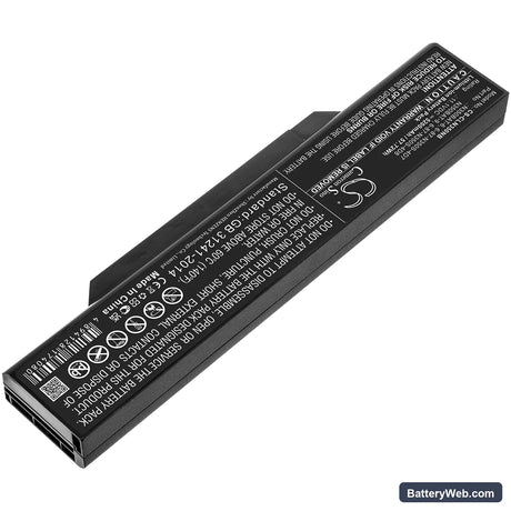 Clevo N350DV Replacement Battery, 11.1V, 5200mAh, Li-ion 2