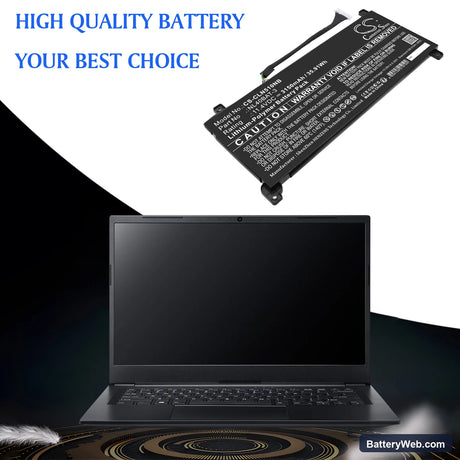 Clevo NL40MU Replacement Battery, 11.4V, 3150mAh, Li-Polymer 6