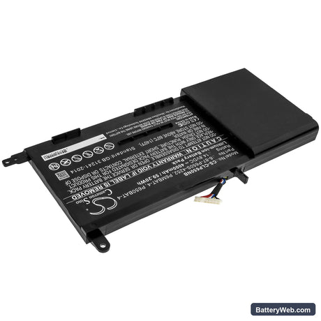 Hasee Z7-I7 8172 R2 Replacement Battery, 14.8V, 4000mAh, Li-ion 2