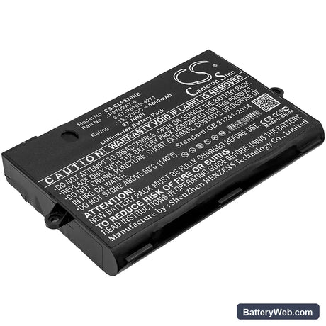 Schenker XMG U727 Replacement Battery, 15.12V, 5800mAh, Li-ion 1