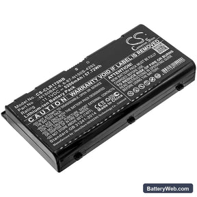 Clevo N170RD Replacement Battery, 11.1V, 5200mAh, Li-ion 1