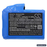 Clover heated glove Replacement Battery, 7.4V, 2900mAh, Li-Polymer 3