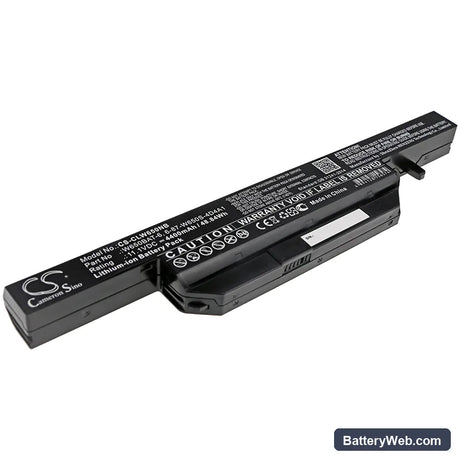 Sager NP6659 Replacement Battery, 11.1V, 4400mAh, Li-ion 1