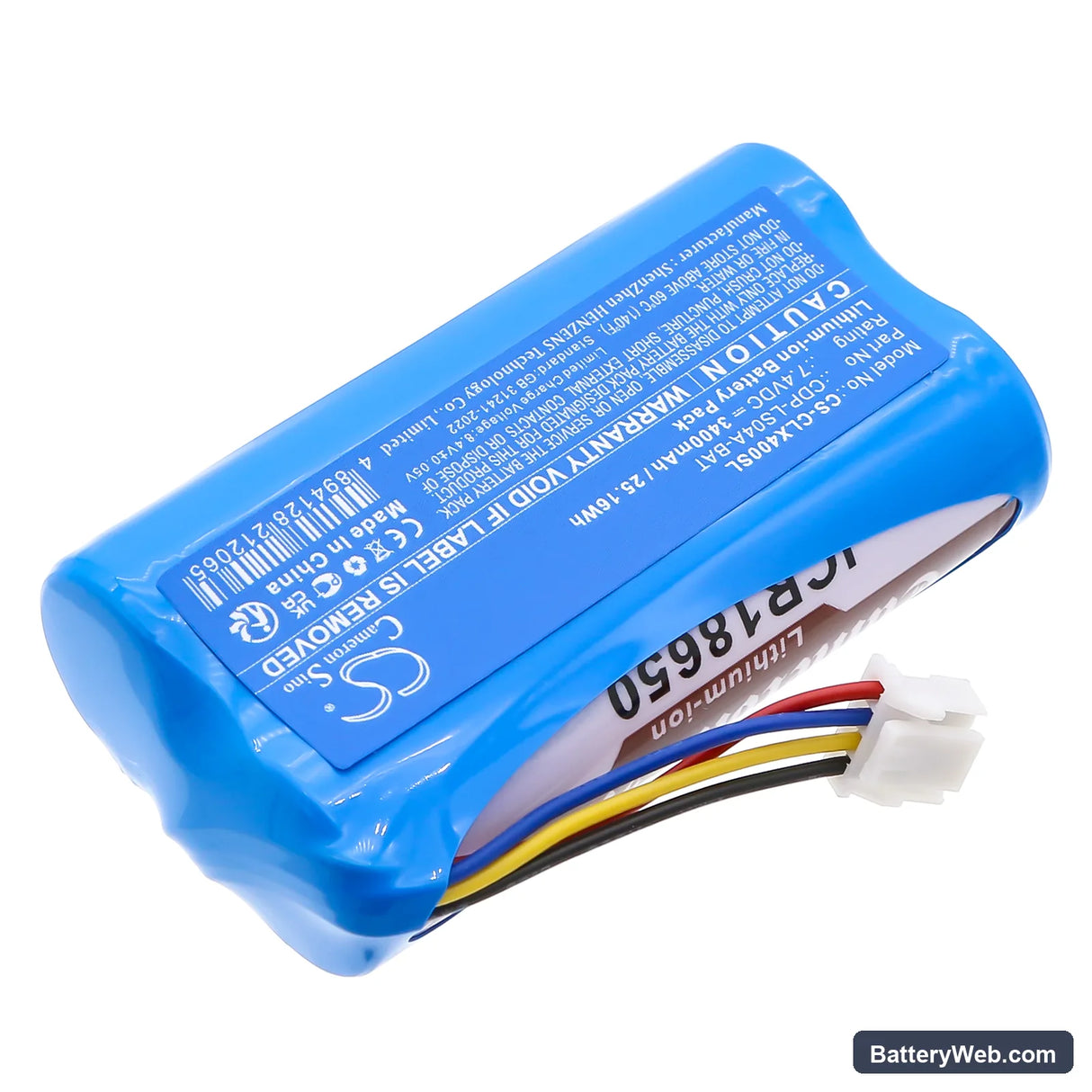 Cerevo LiveShell X Encoder Replacement Battery, 7.4V, 3400mAh, Li-ion 2