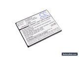 Custom Battery Pack Replacement Battery, 3.7V, 2150mAh, Li-ion 1