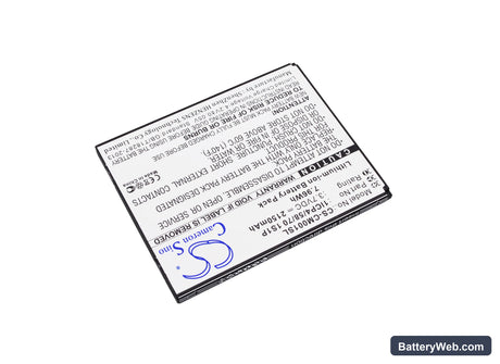 Custom Battery Pack Replacement Battery, 3.7V, 2150mAh, Li-ion 2
