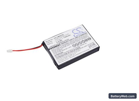 Custom Battery Pack Replacement Battery, 3.7V, 1300mAh, Li-ion 1