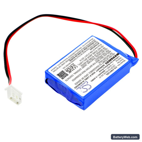 Custom Battery Pack Replacement Battery, 7.4V, 600mAh, Li-ion 2