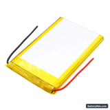Custom Battery Pack Replacement Battery, 3.7V, 6000mAh, Li-Polymer 1