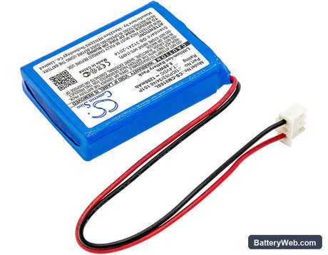 Custom Battery Pack Replacement Battery, 7.4V, 1200mAh, Li-ion 2