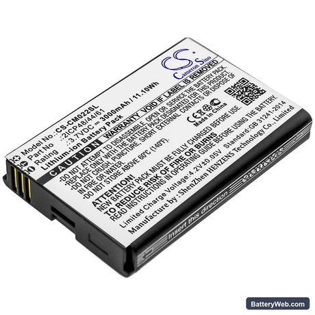 Custom Battery Pack Replacement Battery, 3.7V, 3000mAh, Li-ion 1