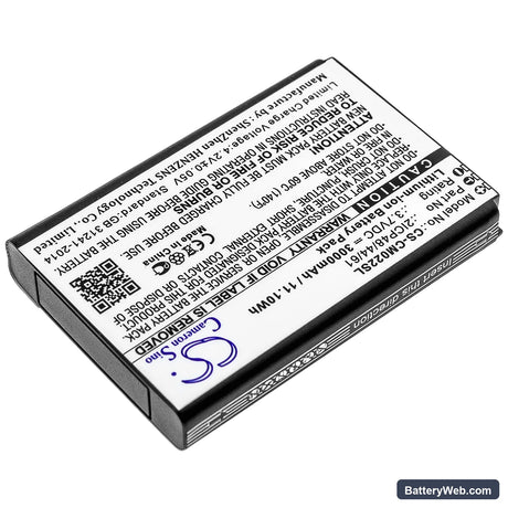 Custom Battery Pack Replacement Battery, 3.7V, 3000mAh, Li-ion 2