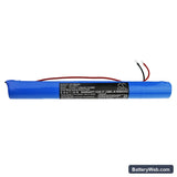 Custom Battery Pack Replacement Battery, 6V, 1700mAh, Ni-MH 3