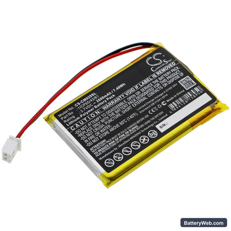 Custom Battery Pack Replacement Battery, 3.7V, 2000mAh, Li-Polymer 1