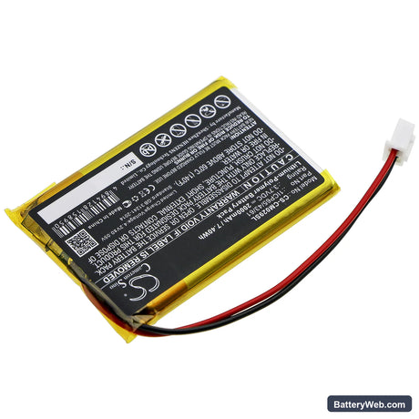 Custom Battery Pack Replacement Battery, 3.7V, 2000mAh, Li-Polymer 2