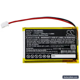 Custom Battery Pack Replacement Battery, 3.7V, 2000mAh, Li-Polymer 3
