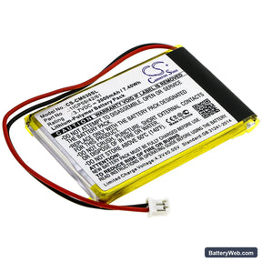 Custom Battery Pack Replacement Battery, 3.7V, 2000mAh, Li-Polymer 1