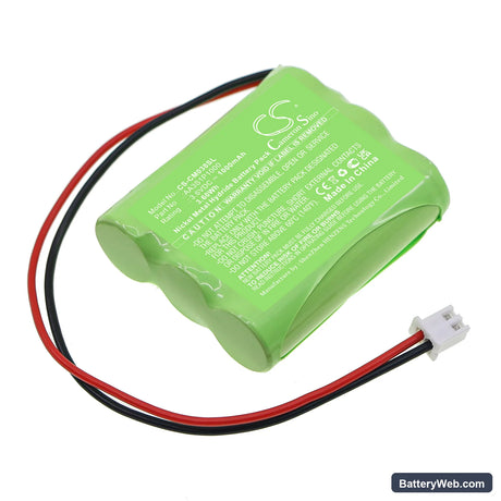 Custom Battery Packs Replacement Battery, 3.6V, 1000mAh, Ni-MH 1