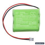 Custom Battery Packs Replacement Battery, 3.6V, 1000mAh, Ni-MH 3